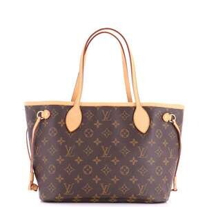 Louis Vuitton Neverfull Tote Canvas Pm #255243L23B